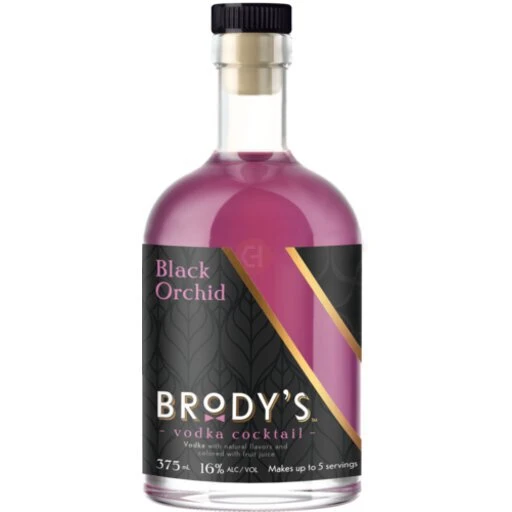 Brody's Black Orchid Vodka Cocktail 375ml