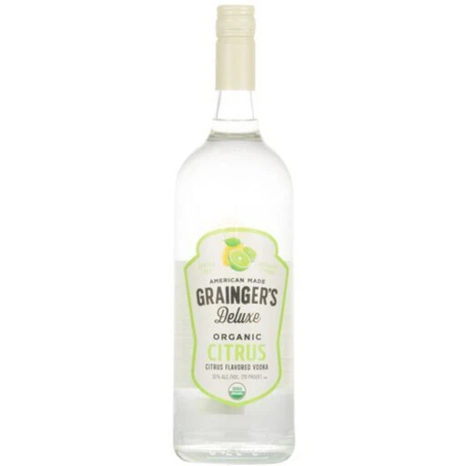Graingers Deluxe Organic Citrus Flavored Vodka 1L