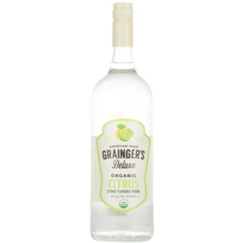 Graingers Deluxe Organic Citrus Flavored Vodka 1L