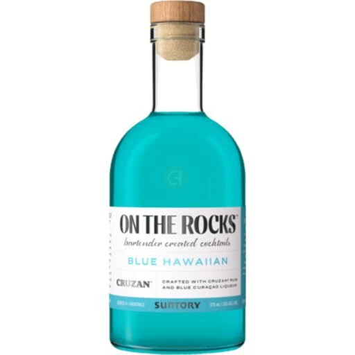 On The Rock's Blue Hawaiian 750ml