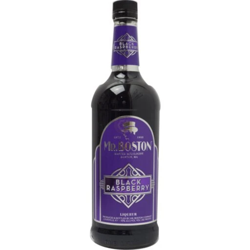 Mr. Boston Black Raspberry Liqueur 1L
