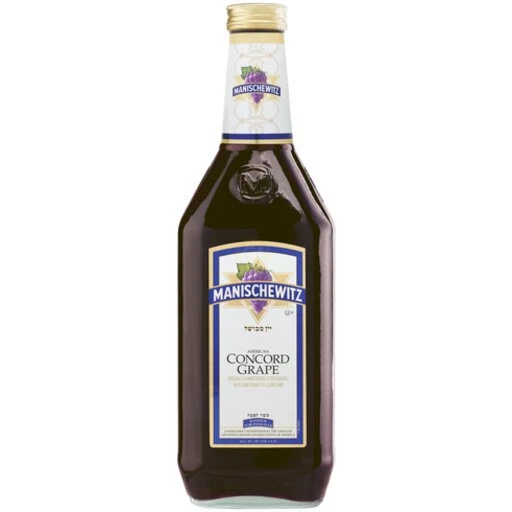 Manischewitz Concord Grape Fruit Wine 1.5L