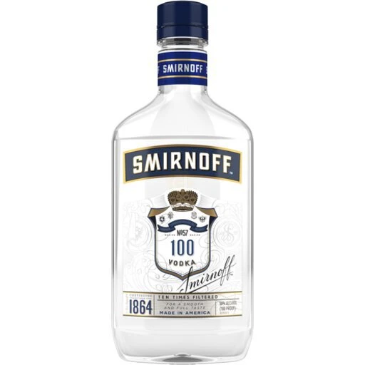 Smirnoff 100 Proof Vodka 375ml