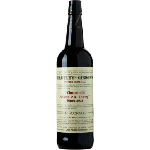 Hartley Gibson Pedro Ximenez Sherry 750ml