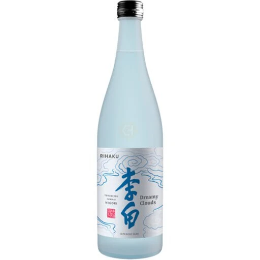 Rihaku Dreamy Clouds Tokubetsu Junmai Nigori Sake 720ml
