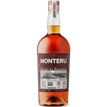 Monteru Double Wood Triple Toast French Brandy 750ml
