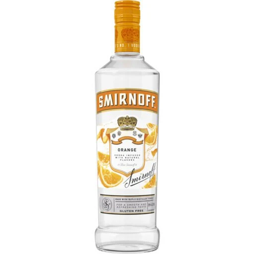 Smirnoff Orange Flavored Vodka 750ml
