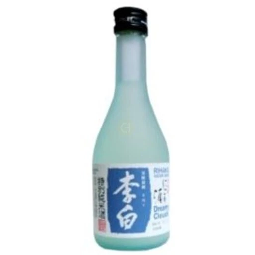 Rihaku Dreamy Clouds Tokubetsu Junmai Nigori Sake 300ml