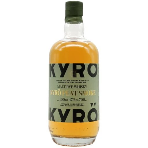 Kyro Peat Smoked Rye Whisky 700ml