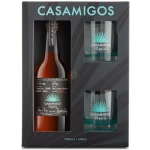 Casamigos Anejo Tequila Mexico Gift Set With Two Glasses 750ml