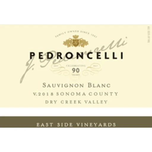 Pedroncelli Sauvignon Blanc East Side 750ml