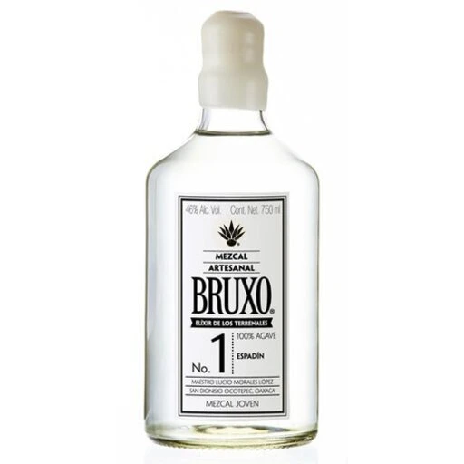 Bruxo Mezcal No 1 Espadin Agave Oaxaca Mexico 750ml