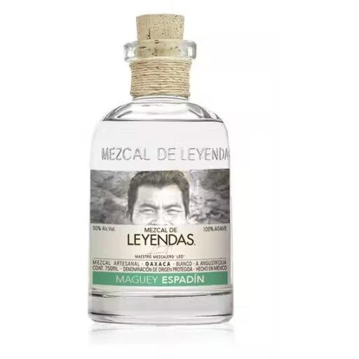 Mezcal De Leyendas Angustifolia Espadin Oaxaca Blanco Mezcal Artesanal 750ml