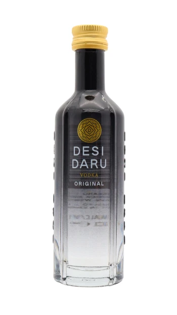 Desi Daru - Original Vodka 5cl 41% ABV Miniature