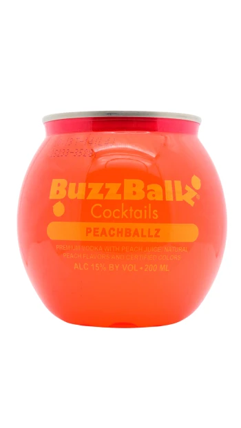 BuzzBallz - PeachBallz Cocktail 20cl 15% ABV