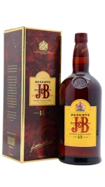 J&B - 15 year old Rare Reserve Blended Scotch Whisky 100cl 40% ABV (1 Litre)