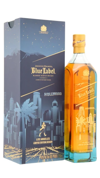 Johnnie Walker - Blue Label LA/Hollywood Skyline Edition Blended Scotch Whisky 75cl 40% ABV