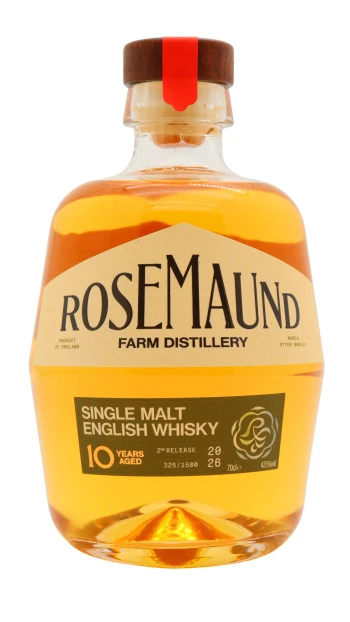 Rosemaund Farm - 10 year old 2nd Release Orchard Cut English Single Malt Whisky 70cl 47.5% ABV