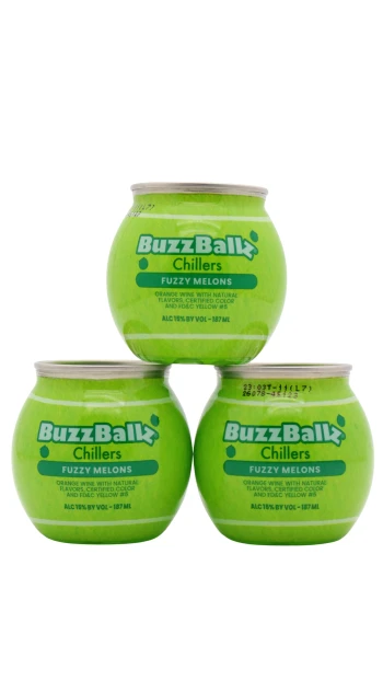 BuzzBallz - Limited Edition Tennis Fuzzy Melons Cocktail 20cl x 3 15% ABV (3 x 20cl)