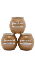 BuzzBallz - Hazelnut Latte Cocktail 20cl x 3 15% ABV (3 x 20cl)
