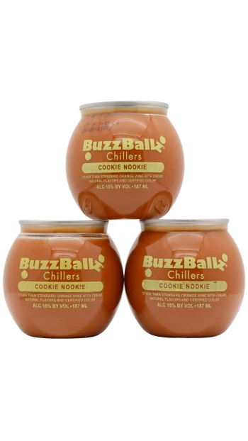 BuzzBallz - Cookie Nookie Cocktail 20cl x 3 15% ABV (3 x 20cl)