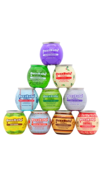 BuzzBallz - Exotic Flavours Cocktail 20cl x 10 15% ABV Bundle
