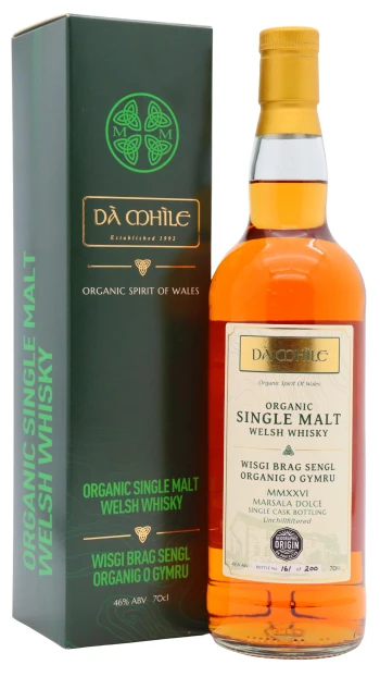 Da Mhile - Marsala Cask Welsh Single Malt Whisky 70cl 46% ABV
