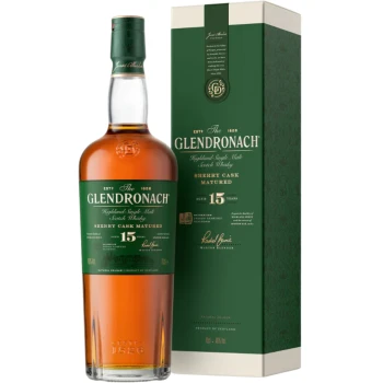 The GlenDronach 15 Year Old Single Malt Scotch Whiskey 750ml