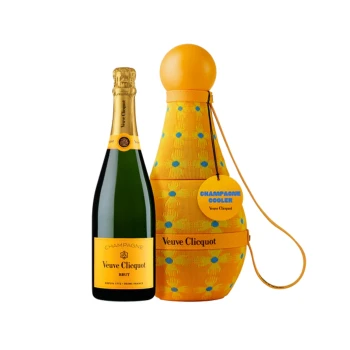 Veuve Clicquot Brut Champagne With Sun Totem Cooler Gift Box 750ml