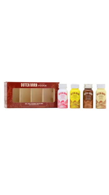 Dutch Barn - Orchard Vodka 5cl x 4 40% ABV Miniature Gift Pack- (Ricky Gervais)