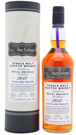Royal Brackla - 13 year old The First Editions Single Sherry Cask #21881 2011 Whisky 70cl 56.4% ABV