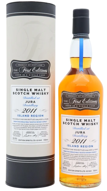 Jura - 13 year old The First Editions Single Sherry Cask #21866 2011 Whisky 70cl 53.5% ABV