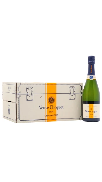 Veuve Clicquot - RICH Champagne 75cl x 6 12% ABV (Case Of Six)