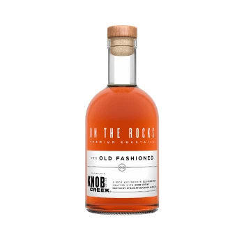 Otr-On The Rocks The Old Fashioned Cocktail Crafted With Knob Creek Bourbon Whiskey 750ml