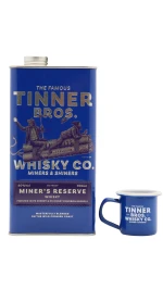 Tinner Bros - Miner's Reserve English Whisky 70cl 40% ABV (Includes Shot Cup)