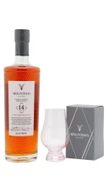 Wolfcraig - 14 year old First Edition Blended Scotch Whisky 70cl 46.1% ABV (Includes Glencairn Glass)