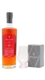 Wolfcraig - 14 year old Second Edition Blended Scotch Whisky 70cl 46.1% ABV (Includes Glencairn Glass)
