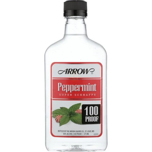 Arrow 100 Proof Peppermint Schnapps 375ml