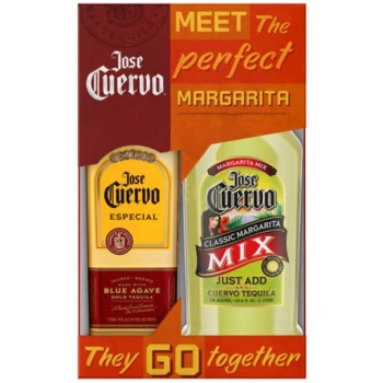 Jose Cuervo Especial Gold Tequila with Margarita Mix 750ml