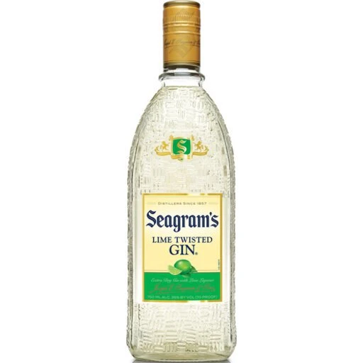 Seagram's Twisted Lime Flavored Gin 750ml