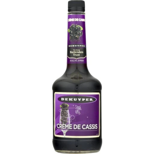 DeKuyper Creme De Cassis Black Currant 750ml