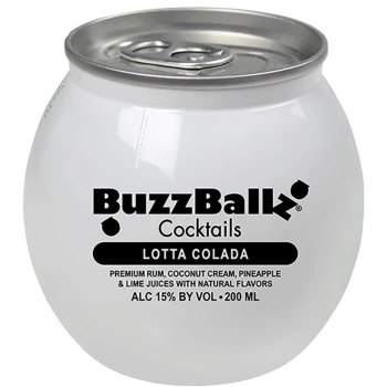 BuzzBallz Cocktails Lotta Colada - 24 Pack 200ml