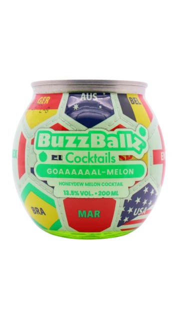 BuzzBallz - 2026 World Cup Limited Edition Goaaaaaal Melon Cocktail 20cl 13.5% ABV