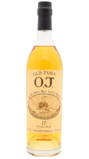 Jura - 17 year old Decadent Drinks Old Jura Series Single Malt Scotch 2009 Whisky 70cl 54.8% ABV