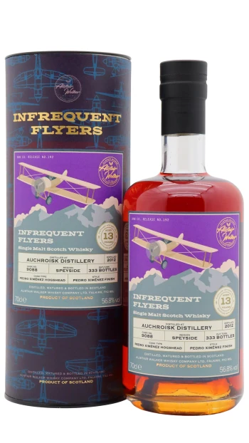 Auchroisk - 13 year old Infrequent Flyers Single Pedro Ximenez Cask #9088 2012 Whisky 70cl 56.8% ABV