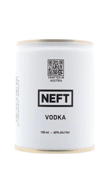 NEFT - Premium Austrian Vodka 10cl 40% ABV Miniature- (10cl)