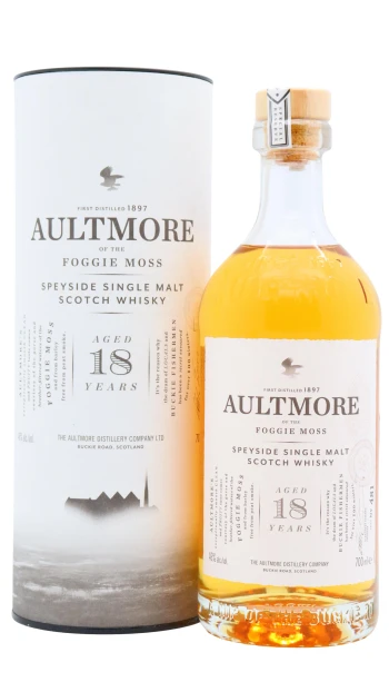 Aultmore - 18 year old Speyside Single Malt Scotch Whisky 70cl 46% ABV