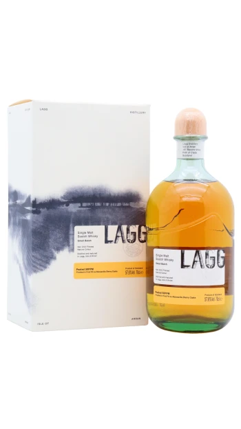 Lagg - Manzanilla Cask Small Batch Single Malt Scotch Whisky 70cl 57.6% ABV