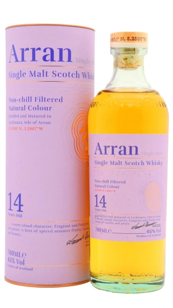 Arran - 14 year old Single Malt Scotch Whisky 70cl 46% ABV