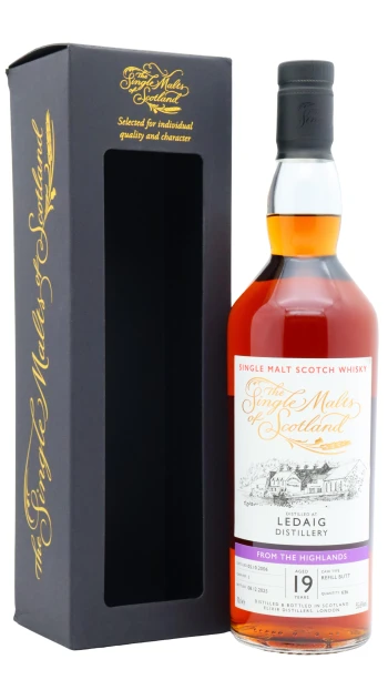 Ledaig - 19 year old Single Malts Of Scotland Single Sherry Cask #1 2006 Whisky 70cl 55.6% ABV